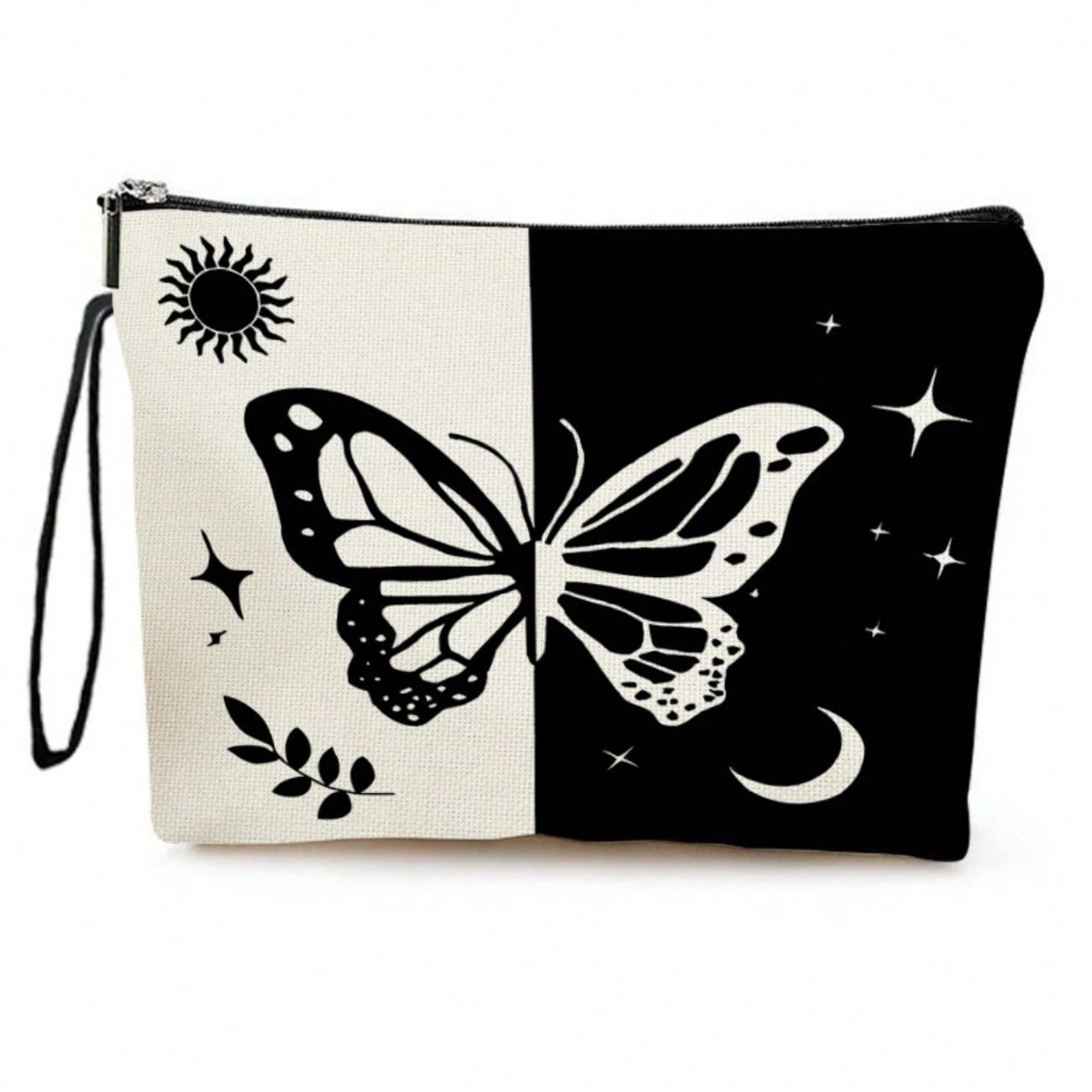 Linen Cosmetic Bag