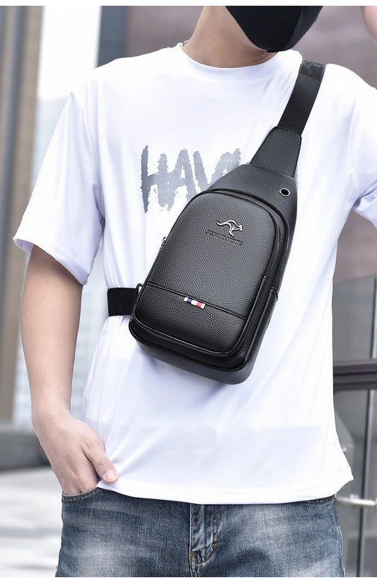 Leather Chest Bag
