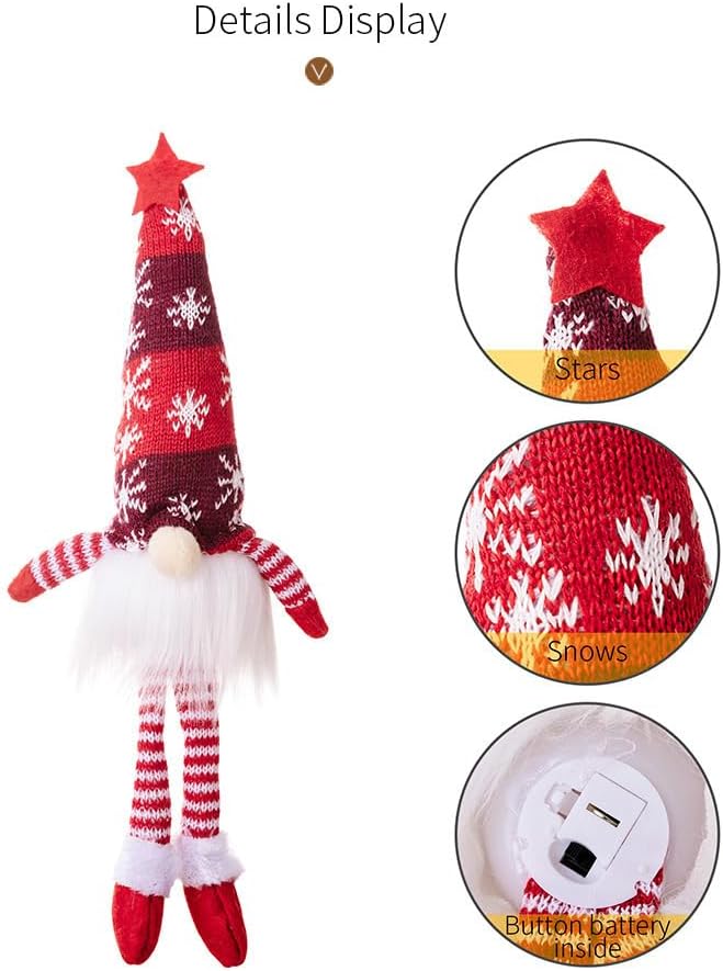 Lighting Christmas Gnomes
