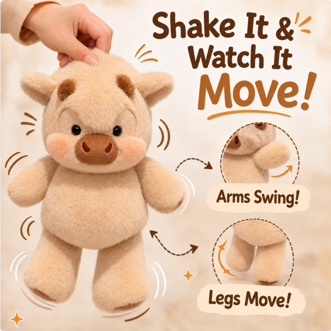 Running Cow Plush