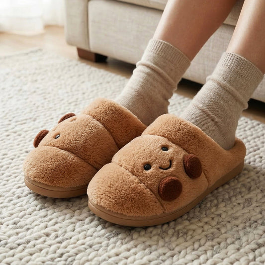 Croissant Jellycat Slippers