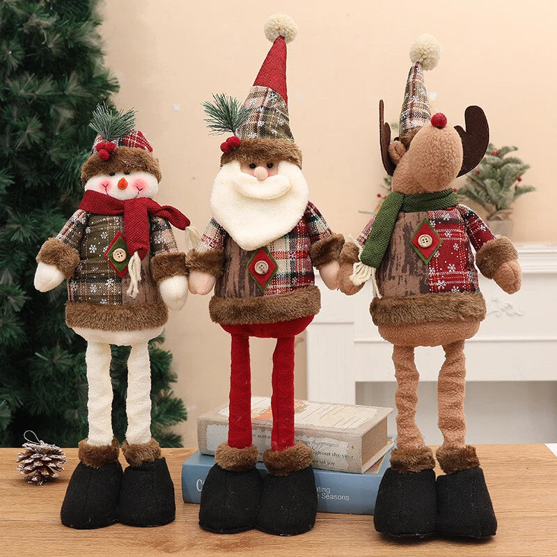 Extendable Christmas Dolls