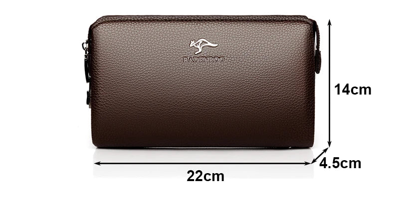 Leather Clutch Wallet