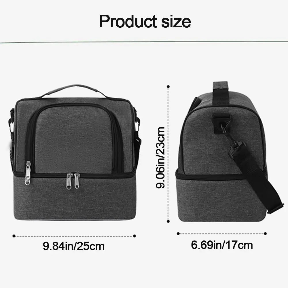 Double-layer Lunch Bag