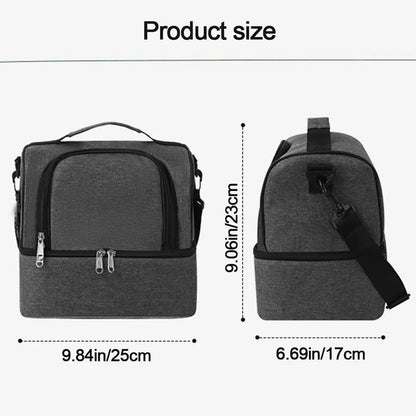 Double-layer Lunch Bag