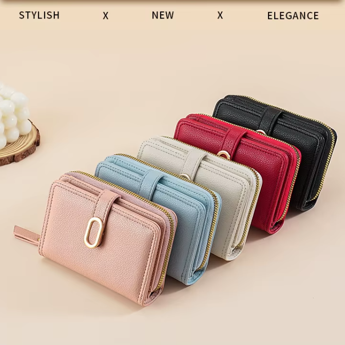 Short Leather Wallet