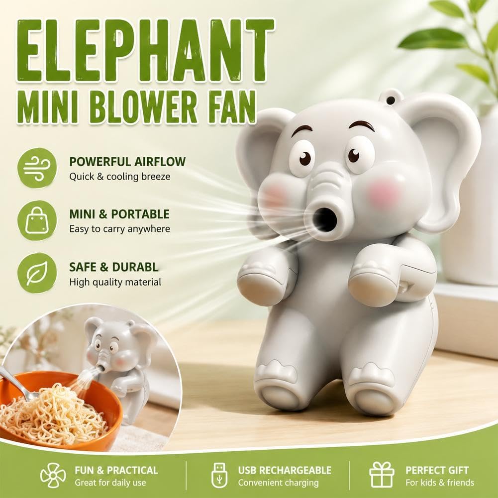Elephant Cooling Fan