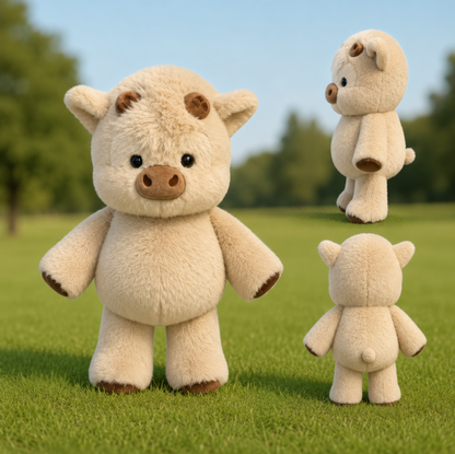 Running Cow Plush