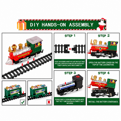 Electric Christmas Train