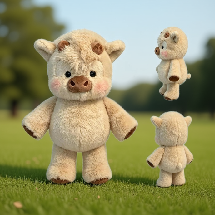 Running Cow Plush