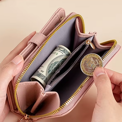Short Leather Wallet
