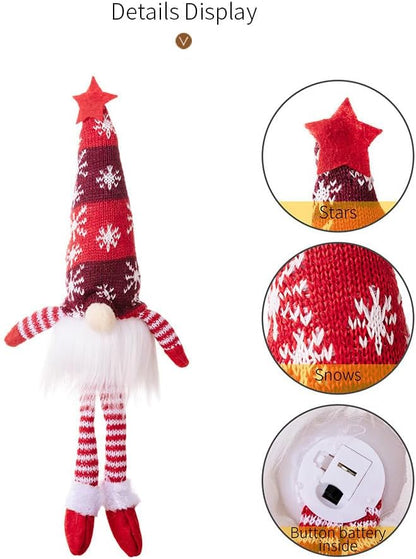Lighting Christmas Gnomes