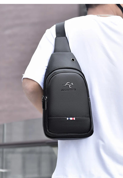 Leather Chest Bag