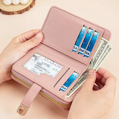 Short Leather Wallet
