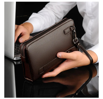 Leather Clutch Wallet