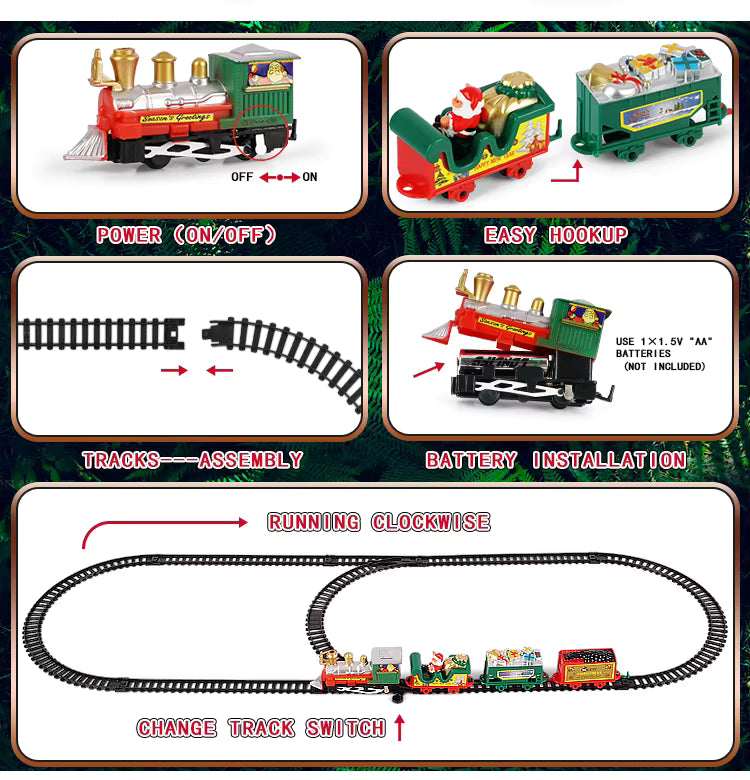 Electric Christmas Train