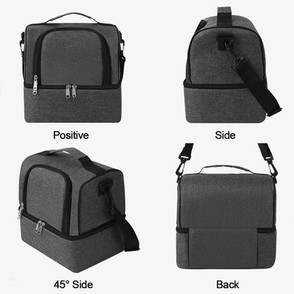 Double-layer Lunch Bag
