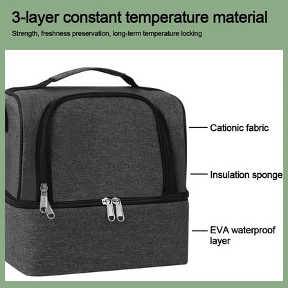 Double-layer Lunch Bag