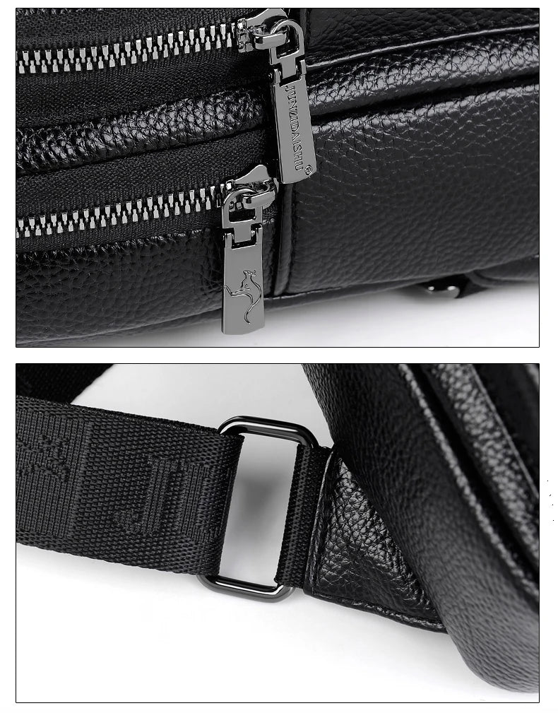 Leather Chest Bag
