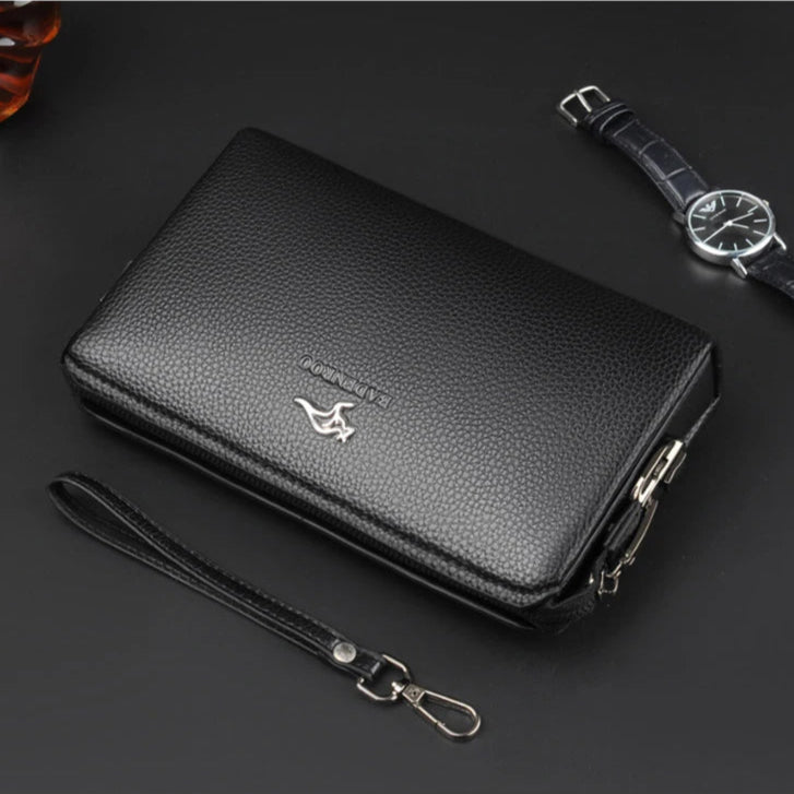 Leather Clutch Wallet