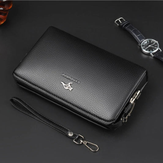 Leather Clutch Wallet
