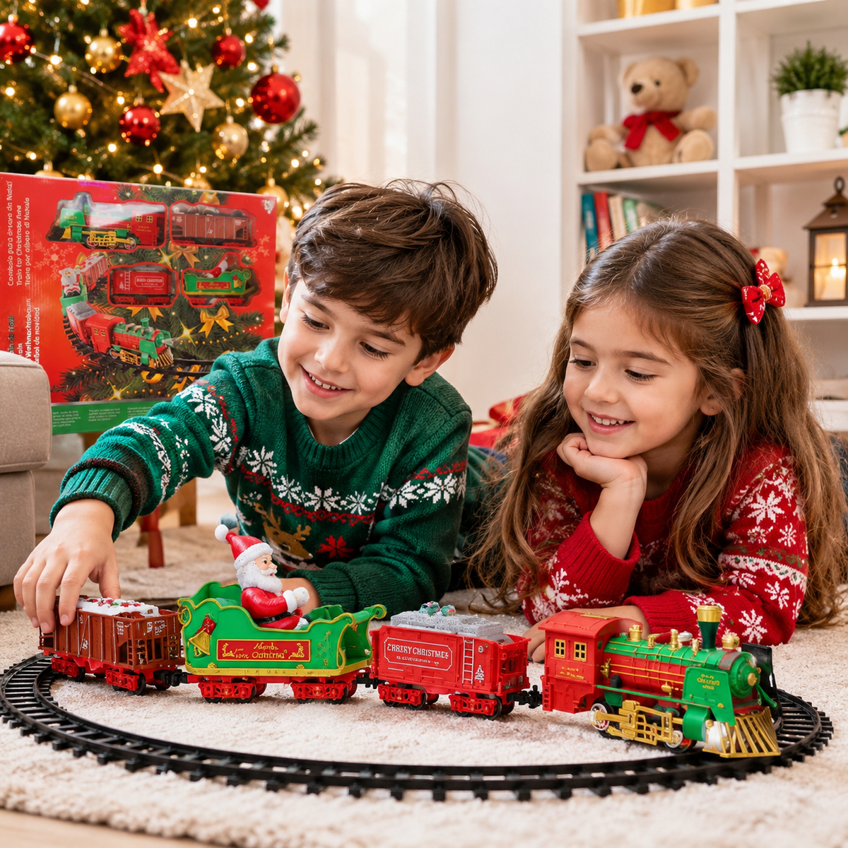 Electric Christmas Train