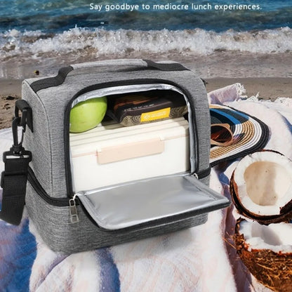 Double-layer Lunch Bag