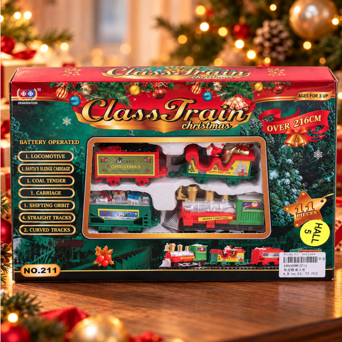Electric Christmas Train
