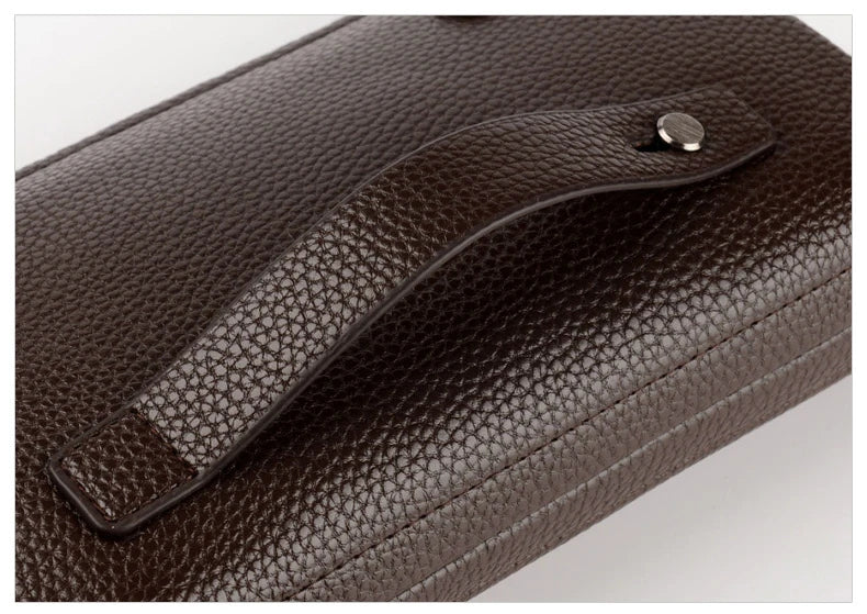 Leather Clutch Wallet