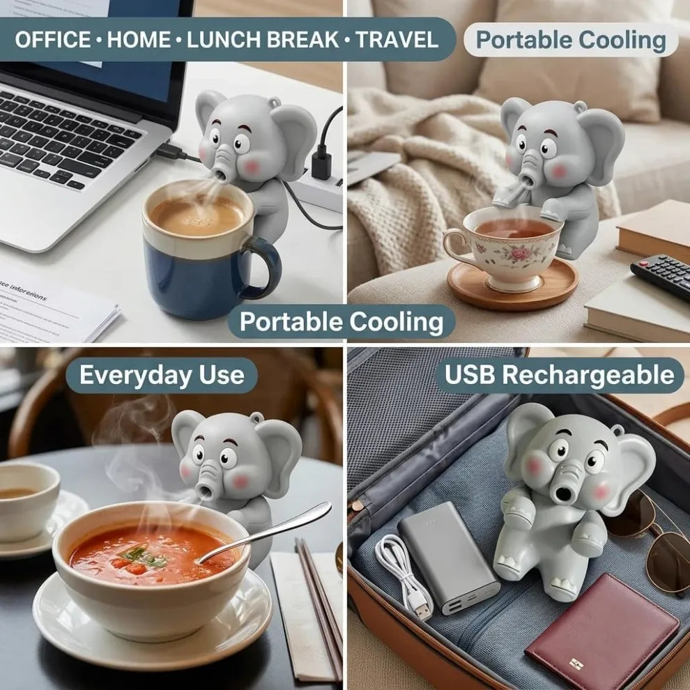 Elephant Cooling Fan