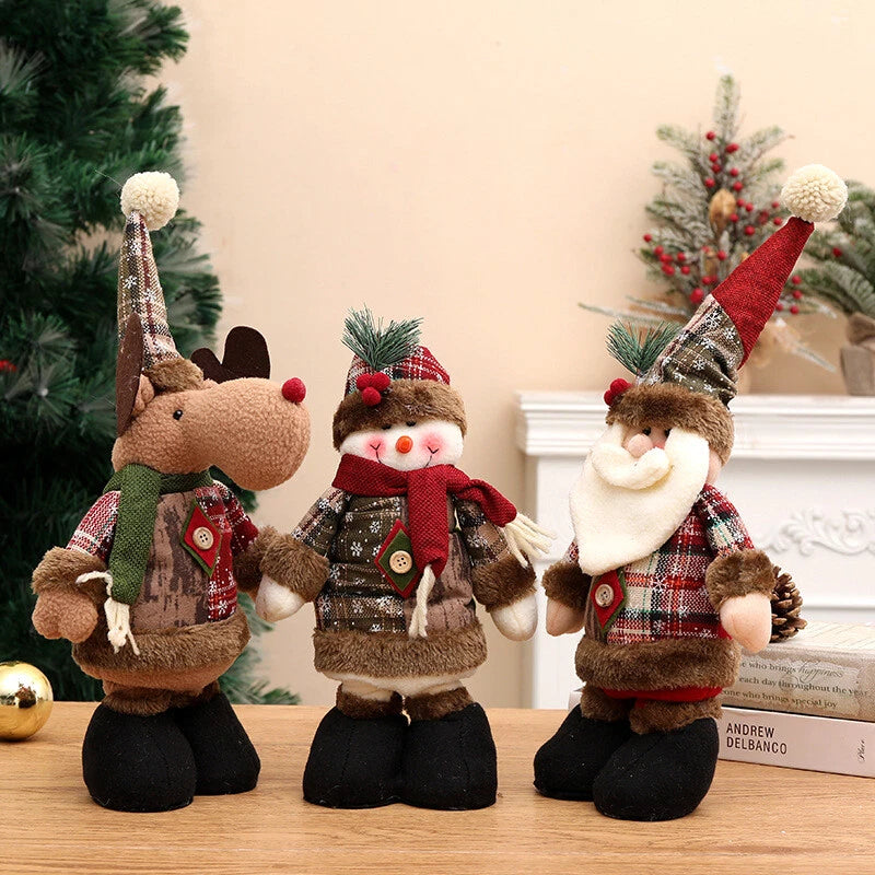 Extendable Christmas Dolls