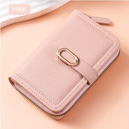 Short Leather Wallet