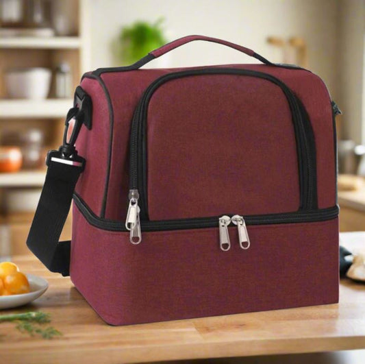Double-layer Lunch Bag